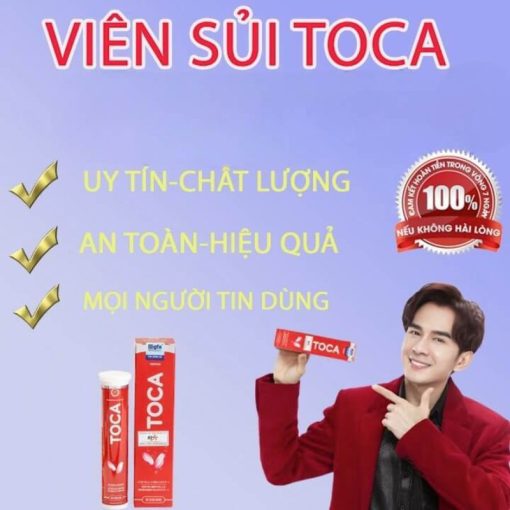 Viên sủi tăng cân toca an toàn hiệu quả- Hungthinhmart