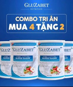 sữa gluzabet combo mua 4 tặng 2