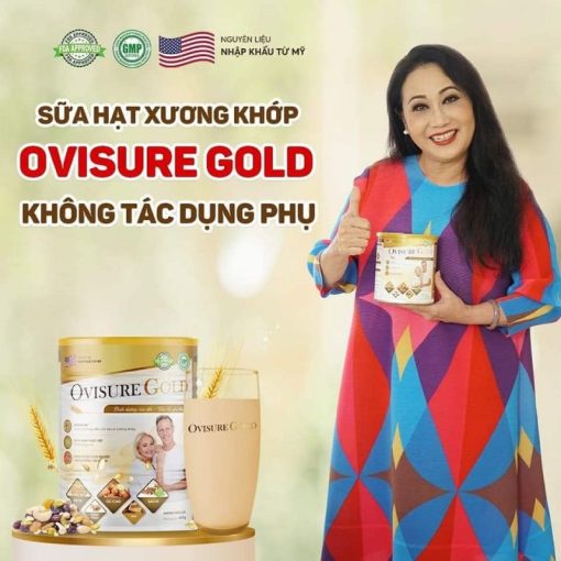 sữa hạt ovisure gold được nghệ sĩ thanh hằng giới thiệu