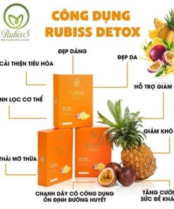 Những Lợi Ích Nổi Bật Khi Sử Dụng Nước Trái Cây Giảm Cân RubisS Detox