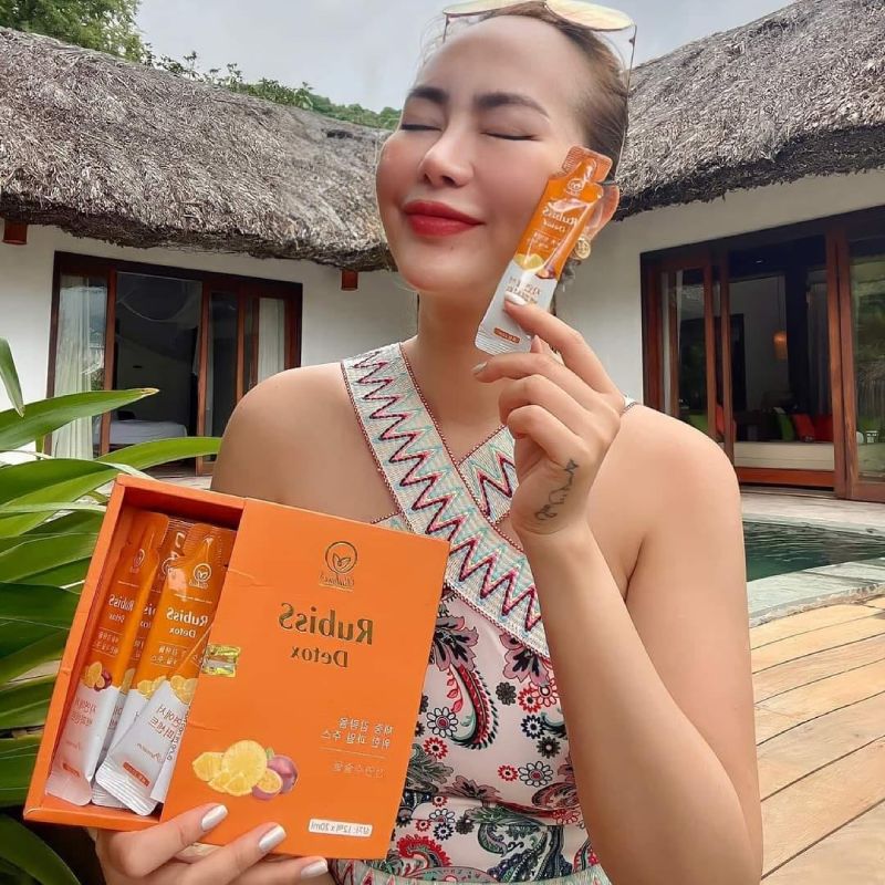 khách hàng sử dụng Rubiss Detox - Nước Trái Cây Giảm Cân 12
