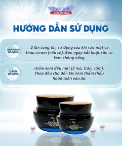 hướng dẫn sử dụng kem dakami nhân sâm đen