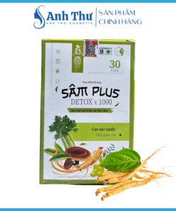 Kẹo Giảm Cân Sâm Plus Detox x1000