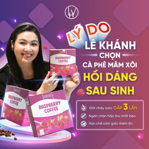 cà phê mâm xôi được lê khánh tin dùng