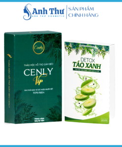 Giảm Cân Cenly Vip Detox Táo Xanh - Thảo Mộc Thiên Nhiên