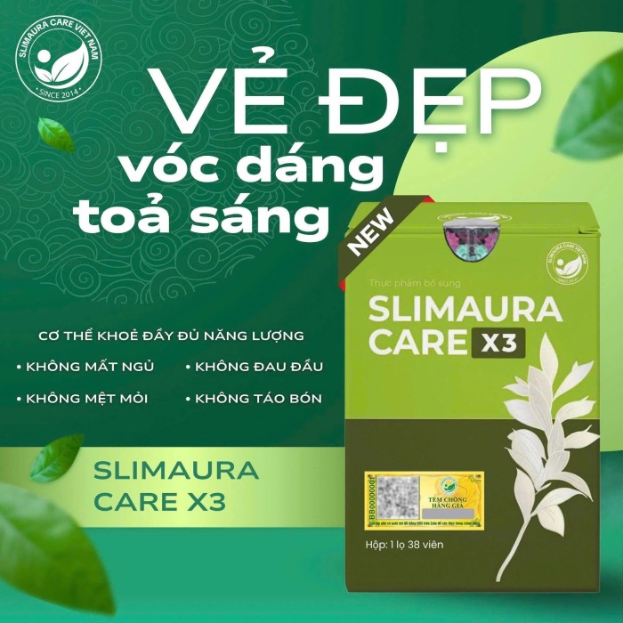 công dụng của slimaura x3 care