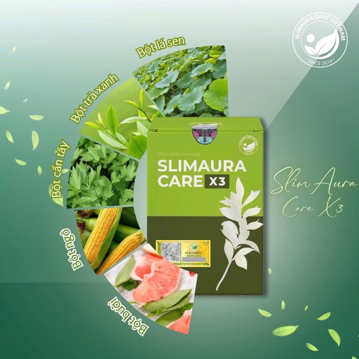 thành phần slimaura care x3